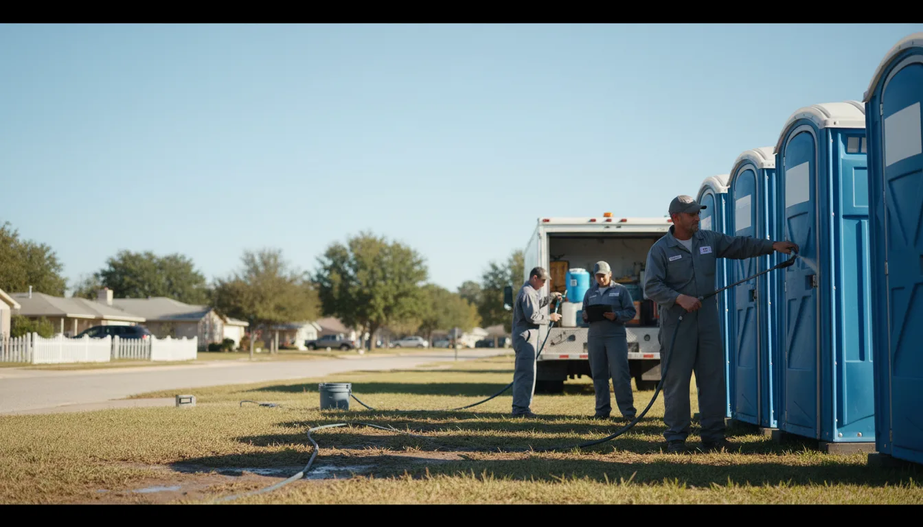 Long-Term Portable Toilet Rental in Wallace, SC near me